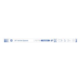 GE 24-in Medium Bi-pin (T8) 17-Watt 6500 K Daylight Fluorescent Light Bulb