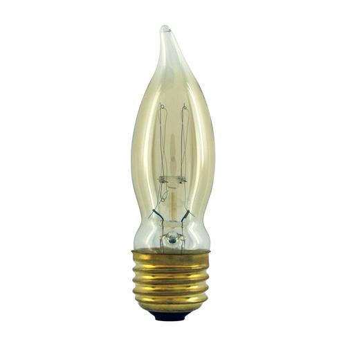 GE 40Watt Dimmable CA9 Vintage Light Fixture Incandescent Light Bulb