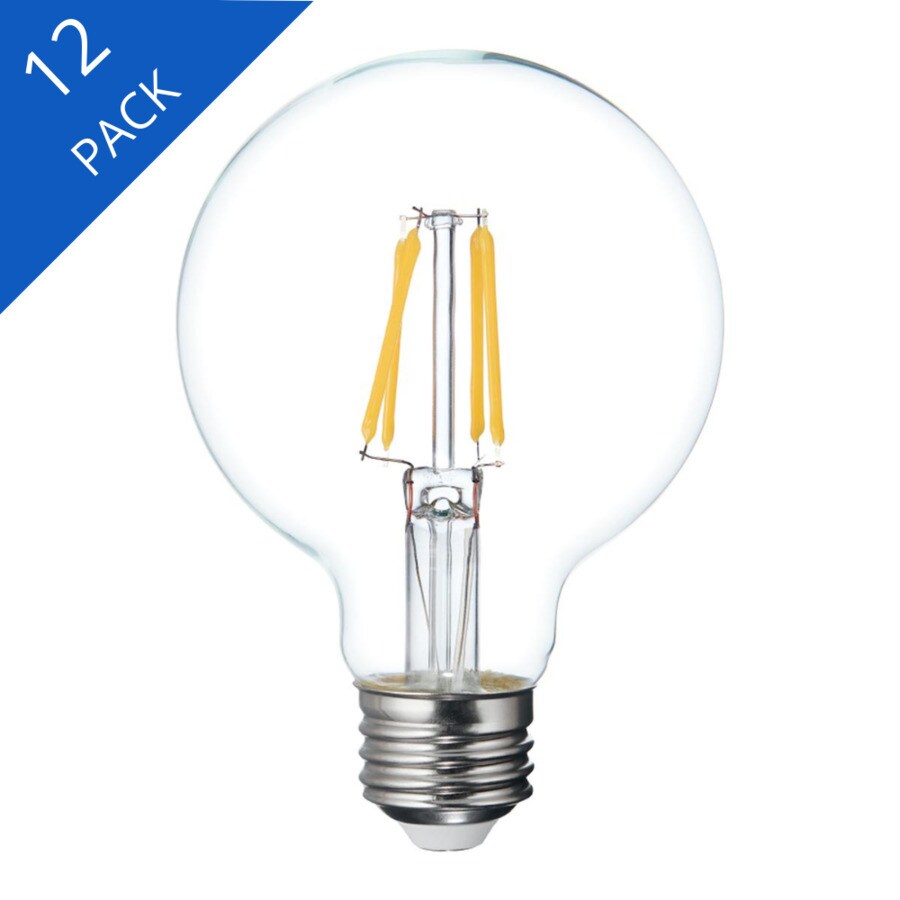 GE Relax 40Watt EQ G25 Soft White Dimmable Globe Light Bulb (12Pack