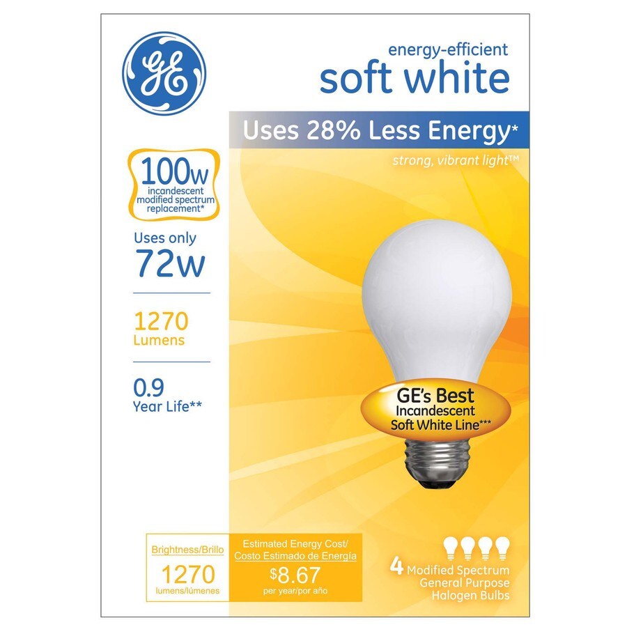 GE 67842 Halogen-Light-Bulbs - View #2