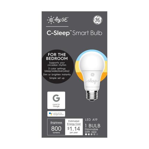 Ge Smart 60 Watt Eq A19 Soft White Dimmable Led Light Bulb At Lowes Com