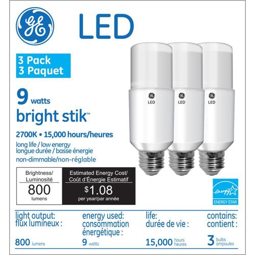 GE 60-Watt EQ A15 Soft White Dimmable LED Light Bulb (3-Pack) in the ...