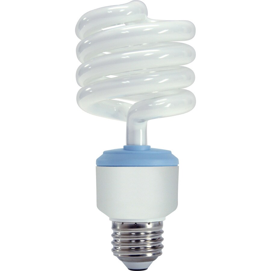 GE 100W Equivalent ColorEnhancing CFL Light Fixture Light Bulb at