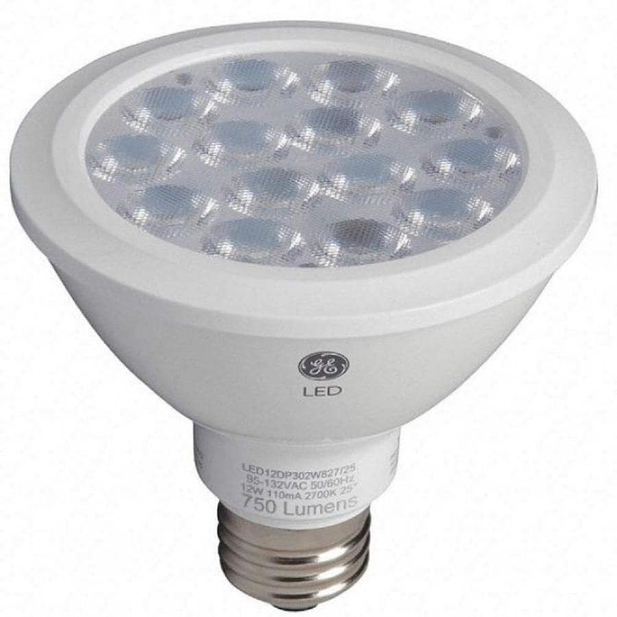 GE 100-Watt EQ PAR30 shortneck Soft White Dimmable LED Light Bulb in ...