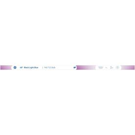 GE 40-Watt 48-in Medium Bi-Pin (T12) Black Fluorescent Light Bulb