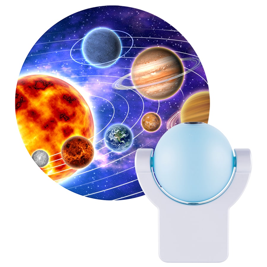 Shop projectables Solar System Blue LED Night Light with Auto On  room decoration modern, room decoration ideas, room decoration cheap, room decorations, and room decoration idea Solar System Night Light 900 x 900