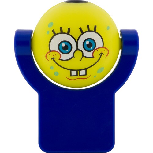 Nickelodeon Spongebob Squarepants Yellow Led Night Light Auto On