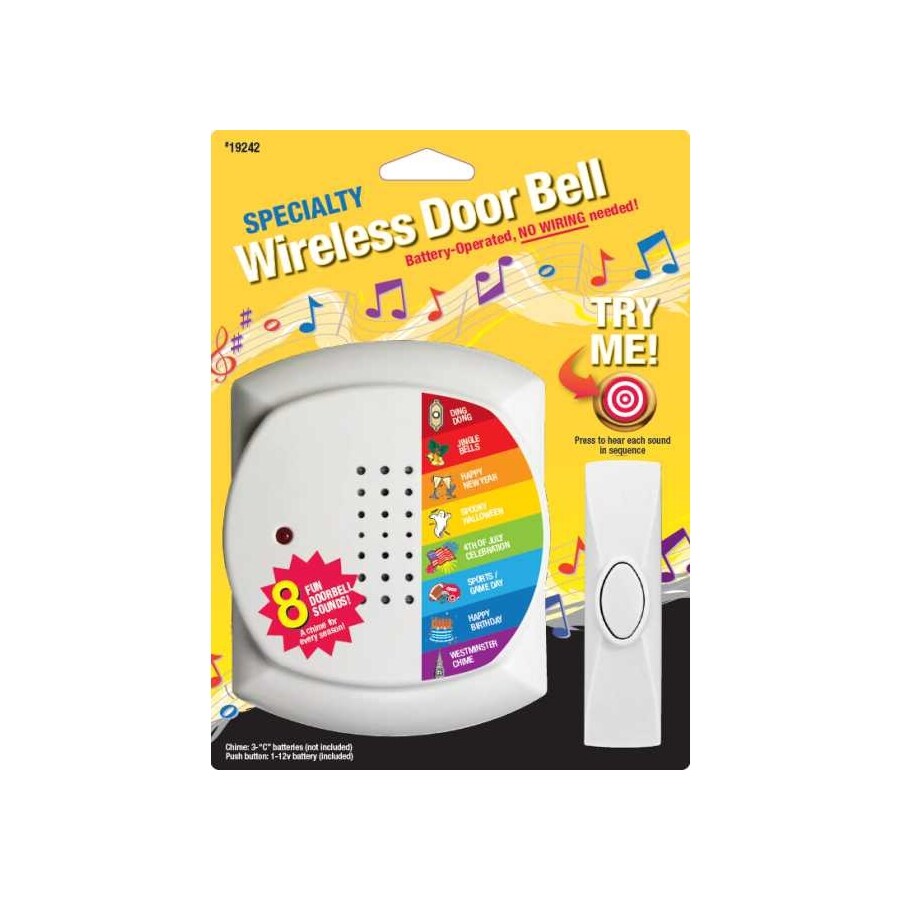 Jasco Wireless Doorbell Chime At Lowes Com