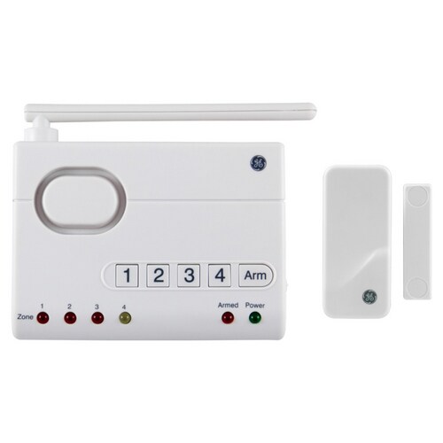 GE Choice Alert Wireless Alarm Control Center with Window ...