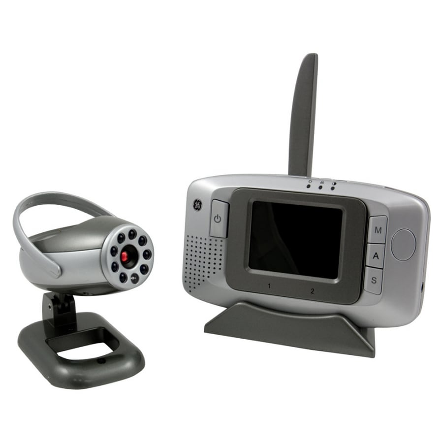 GE Wireless Security Camera with Handheld LCD, Color and Night Vision
