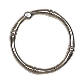 Zenna Home 12-Pack Nickel Single Shower Ringsss