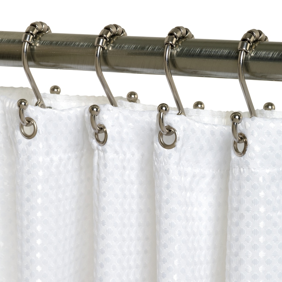 Lowes bathroom shower curtain rods