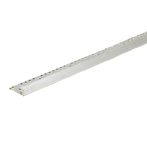 MD 1.375in x 96in Silver Floor Carpet Gripper in the Floor Moulding & Trim department at