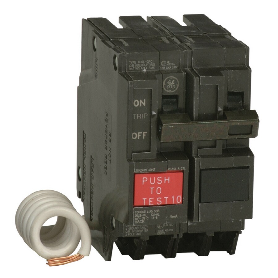 GE THQL2130GFP Q-Line THQL 30-Amp Ground Fault Circuit Breaker