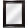 Shop Style Selections Espresso Beveled Wall Mirror at Lowes.com