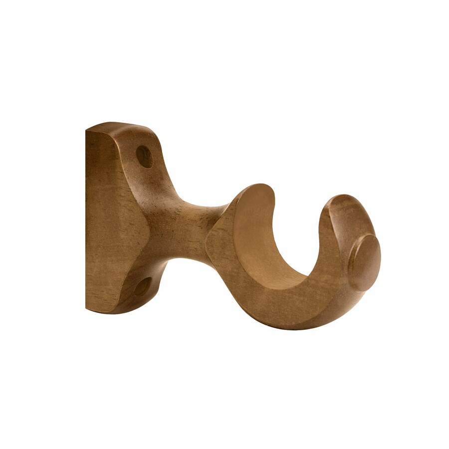 wood curtain brackets