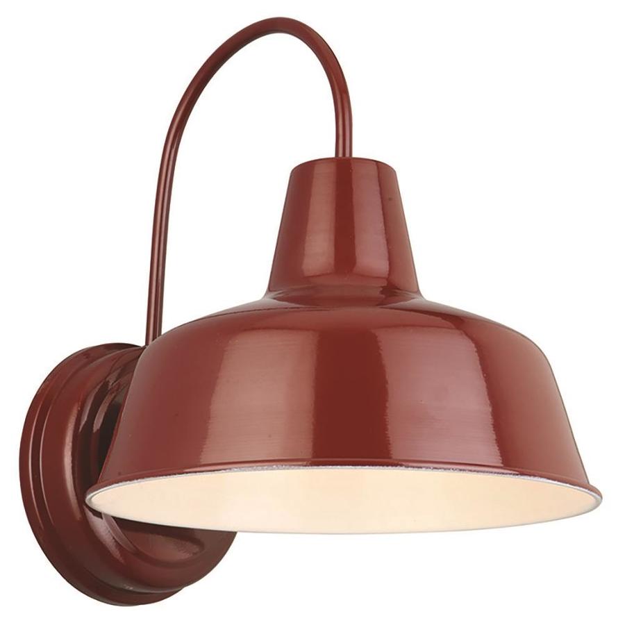 Design House Mason 10.5in W 1Light Red Wall Sconce at