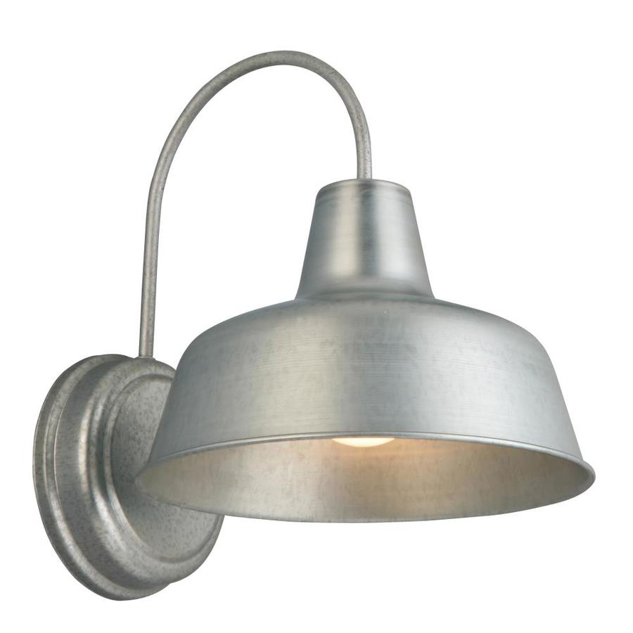 Design House Mason 10 5 In W 1 Light Galvanized Wall Sconce