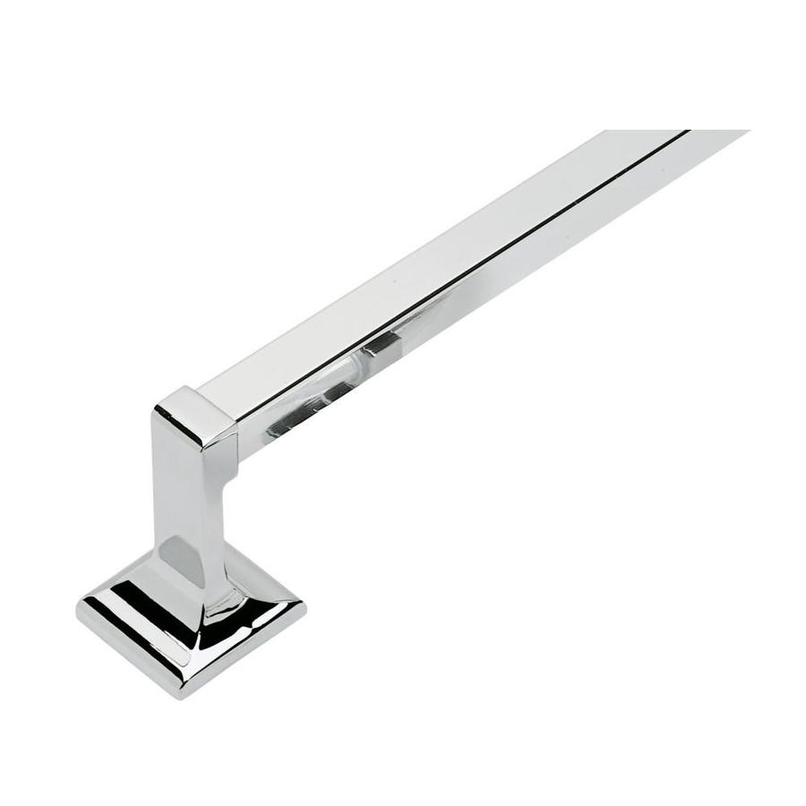 polished chrome towel bars