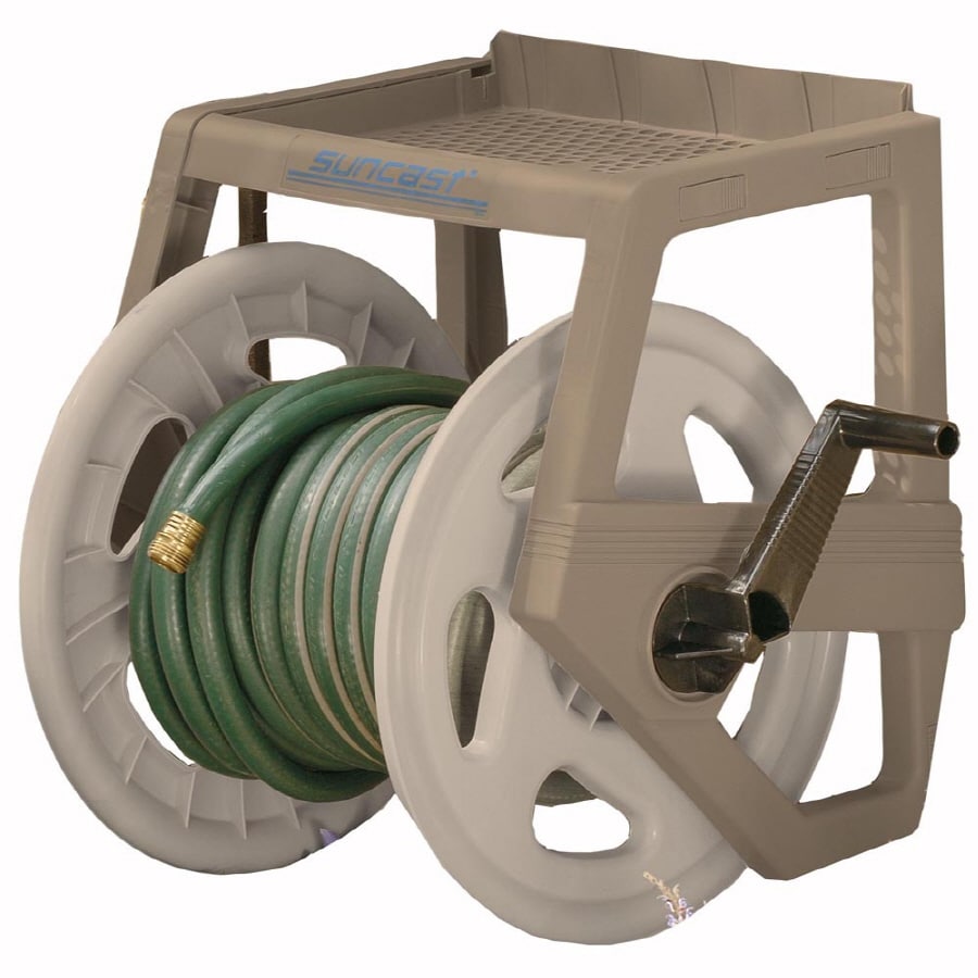 Suncast Plastic 225-ft Wall-Mount Hose Reel in the Garden Hose Reels ...