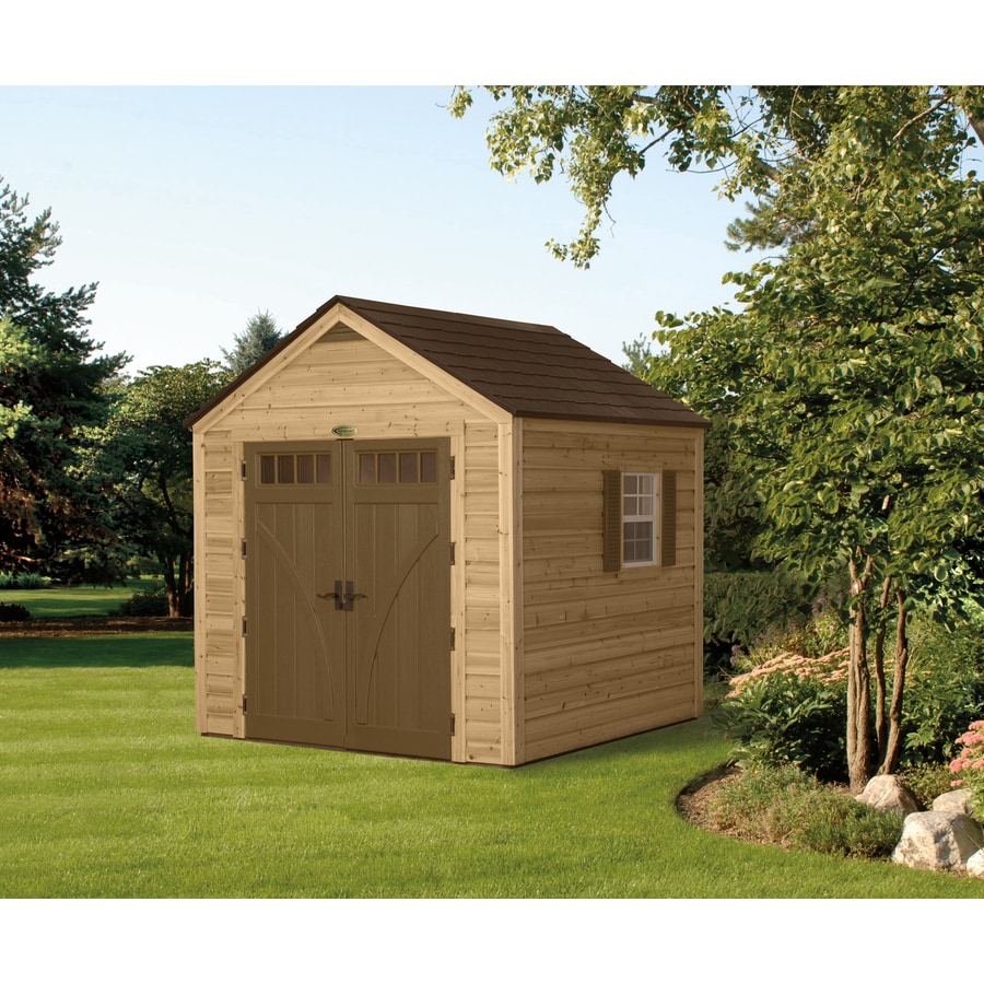 Suncast WRS8800 Wood-Storage-Buildings - View #2