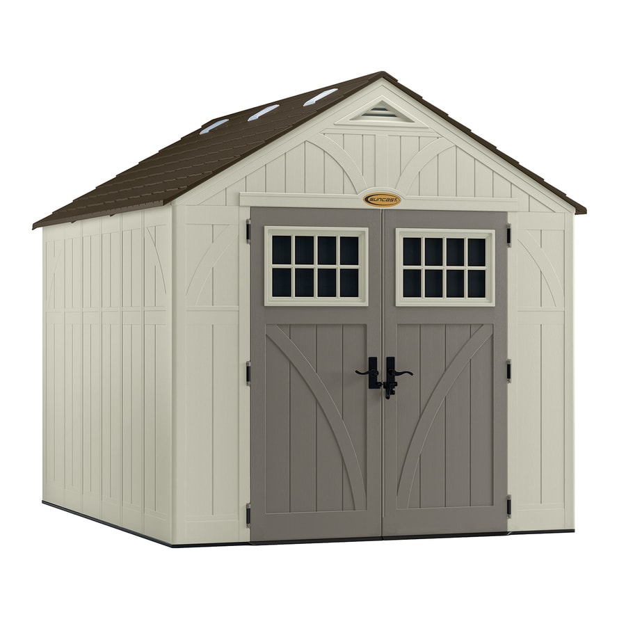 Shop Suncast Tremont Gable Storage Shed (Common: 8-ft x 10 ...