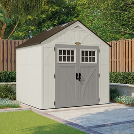 Shop Suncast Tremont Gable Storage Shed (Common: 8-ft x 7 ...