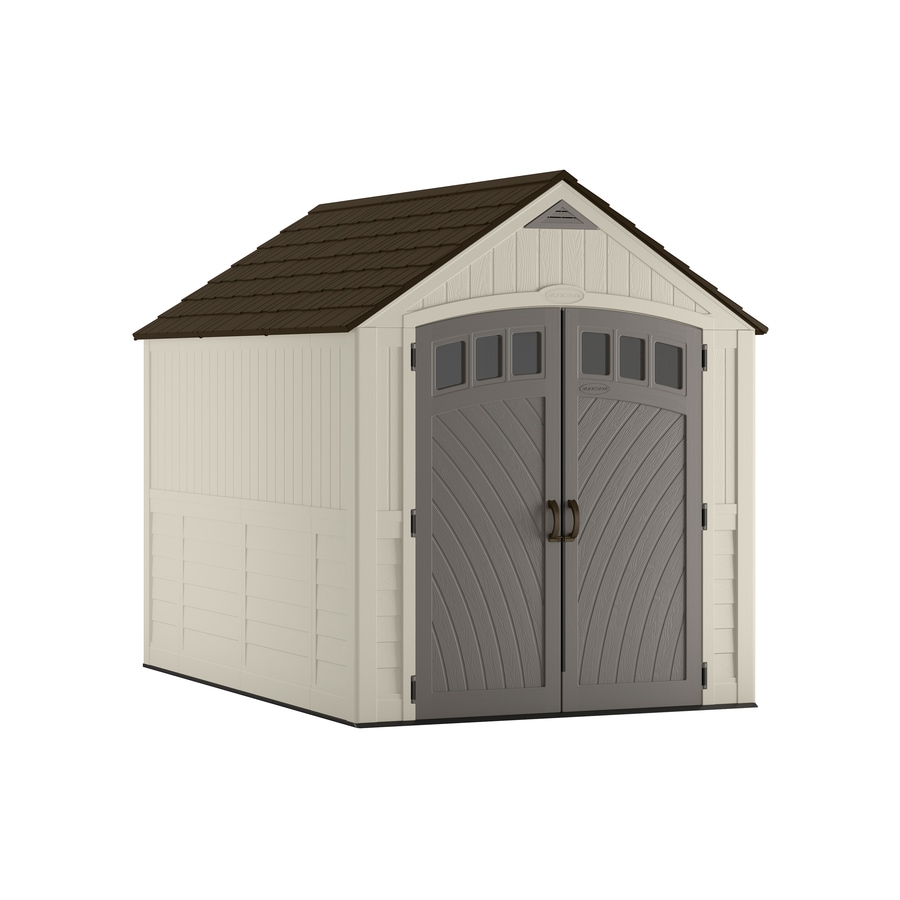 Shop Suncast Covington Gable Storage Shed (Common: 7-ft x ...