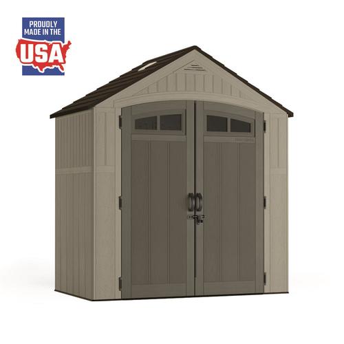 craftsman common: 7-ft x 4-ft; actual interior dimensions