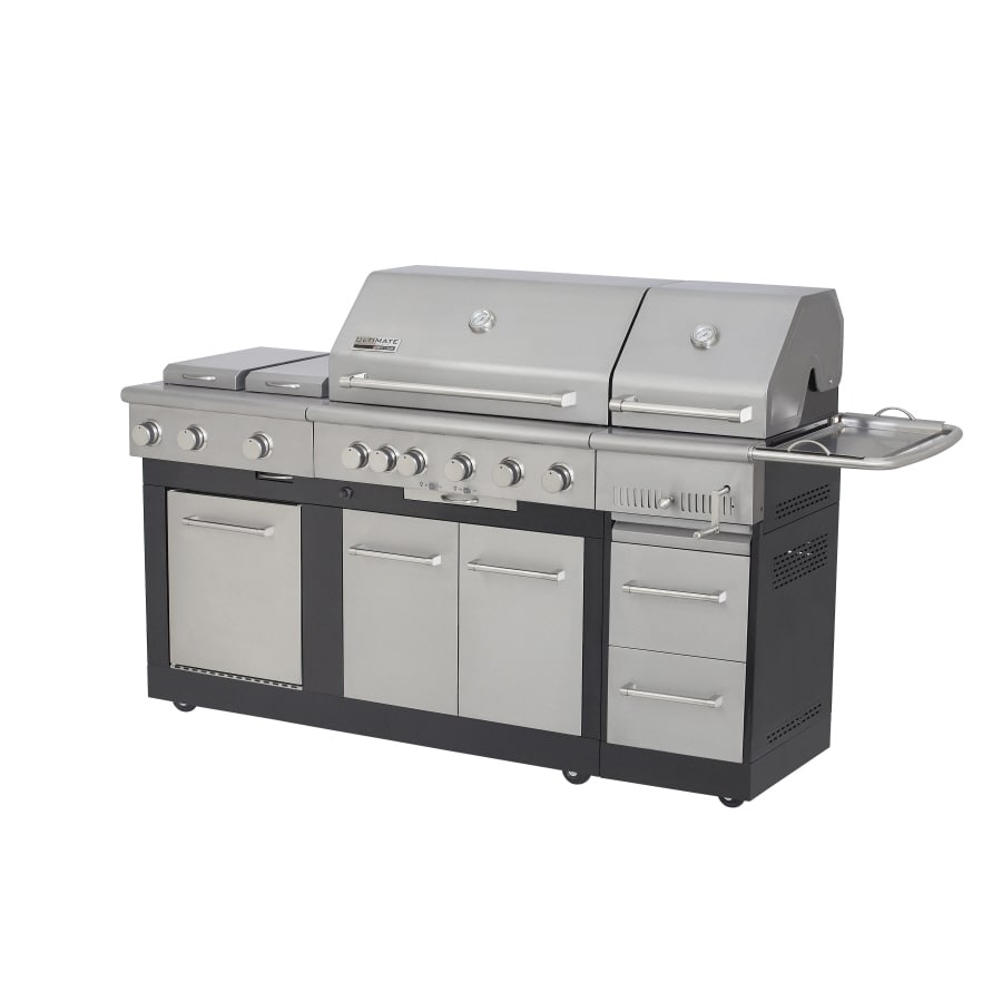 Nexgrill 720-0677 Gas & Charcoal Island Grill