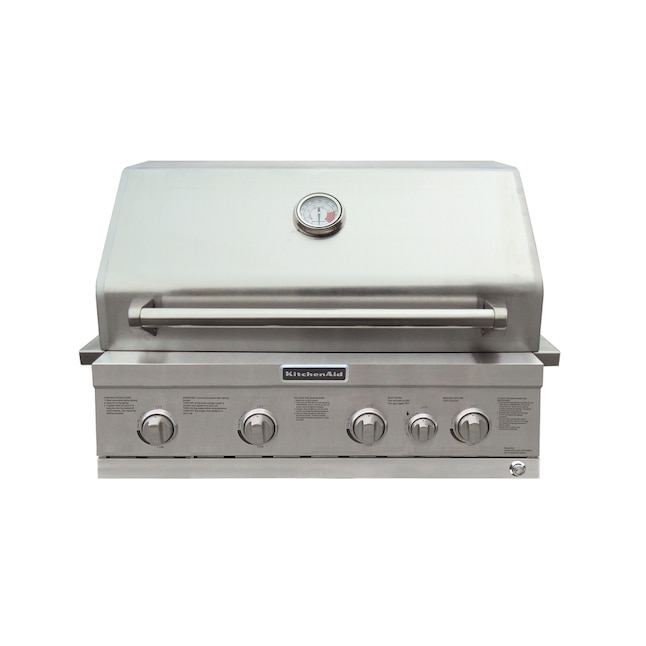 KitchenAid 740-0780 Stainless Steel 4-Burner Built-In Grill