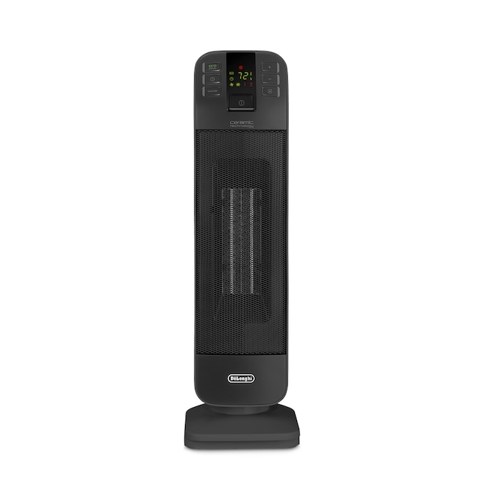 Delonghi 1500 Watt Ceramic Tower Electric Space Heater With Remote Included In The Electric Space Heaters Department At Lowes Com