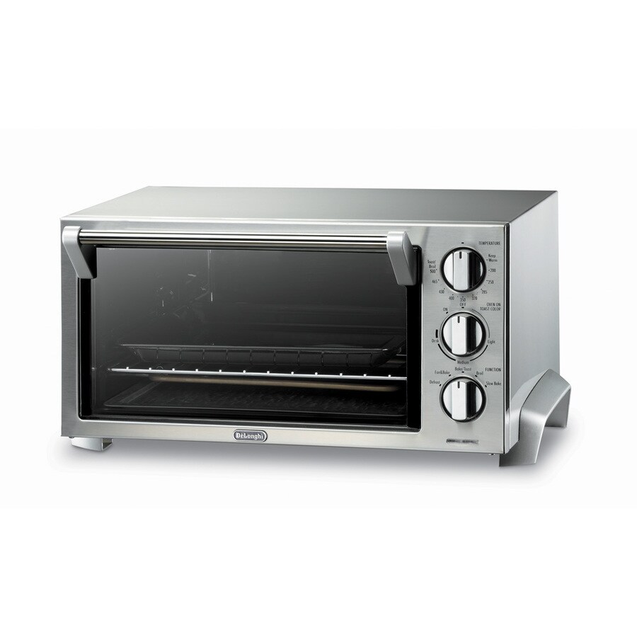 De Longhi 6 Slice Stainless Steel Toaster Oven at Lowes