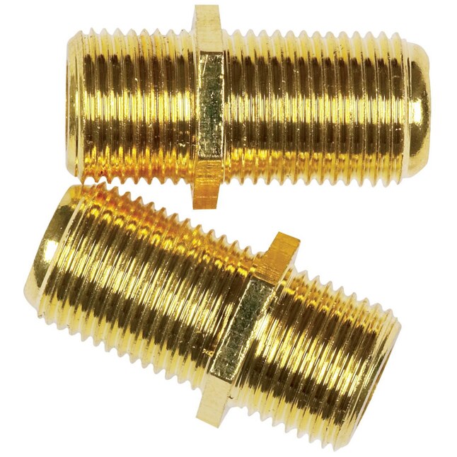 RCA VH664N 4-Pack F-Pin Screw-On Coax Cable Connector