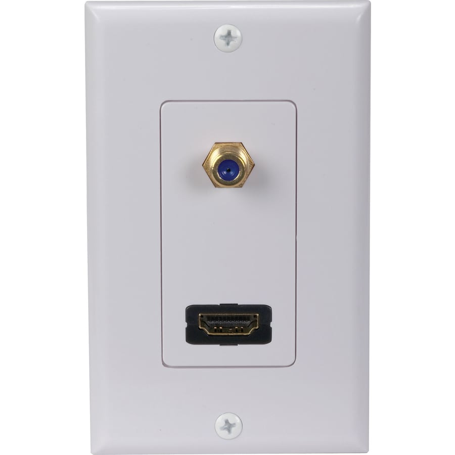 RCA DH202R Plastic Wall Jack