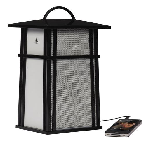 Acoustic Research 5Watt Black Square Wireless Speaker in the Outdoor