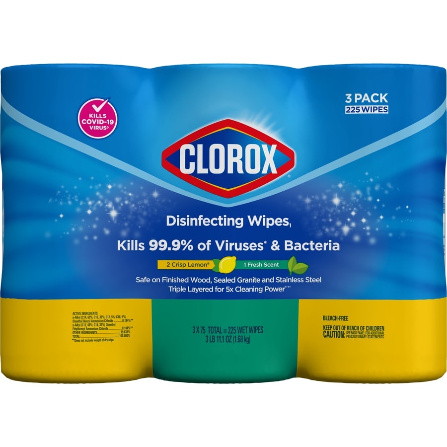 Clorox Disinfecting Wipes 225 Count Citrus Fresh Disinfectant All