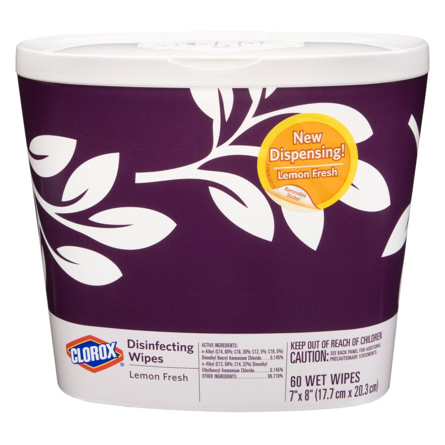 Clorox 4460030245 60 Piece-Count Lemon All-Purpose Cleaner