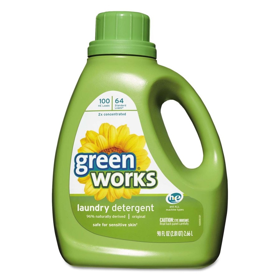 Greenworks 90oz Original HE Liquid Laundry Detergent in the Laundry