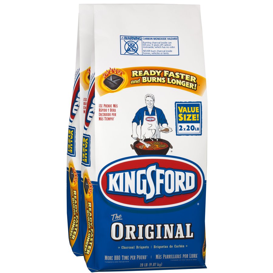 Kingsford 2-Pack 20-lb Charcoal Briquettes at