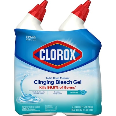 Clorox 2 Pack 24 Oz Clorox Toilet Bowl Bleach Gels At Lowes Com