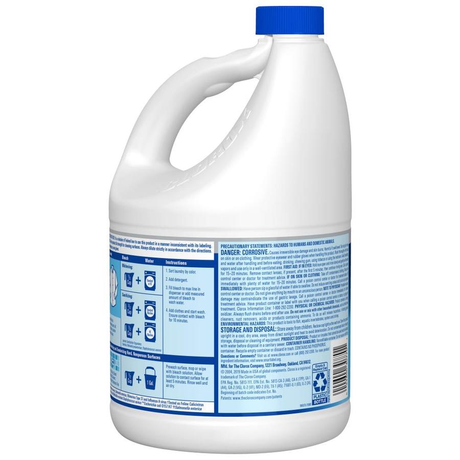 Clorox Regular 121-fl oz Household Bleach at Lowes.com