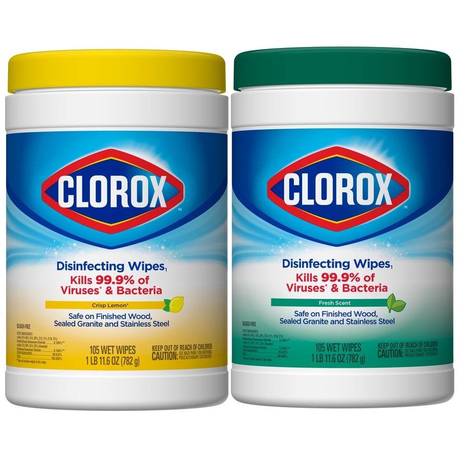 Clorox 210 Count Citrus Blend Fresh Scent Disinfectant Al At Lowes Com