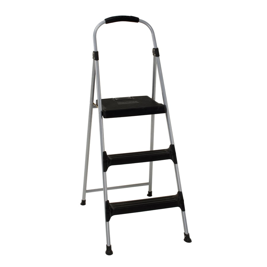 Cosco Signature Three-Step Aluminum Step Stool at Lowes.com