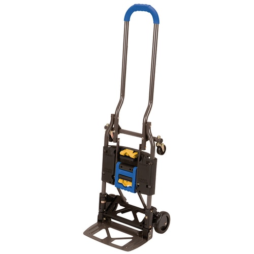 Cosco 300 Lb 4 Wheel Silver Steel Folding Hand Truck At Lowes Wheel Silver Steel Folding Hand Truck