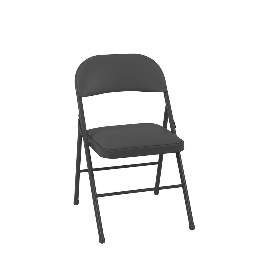 white padded folding chairs for sale