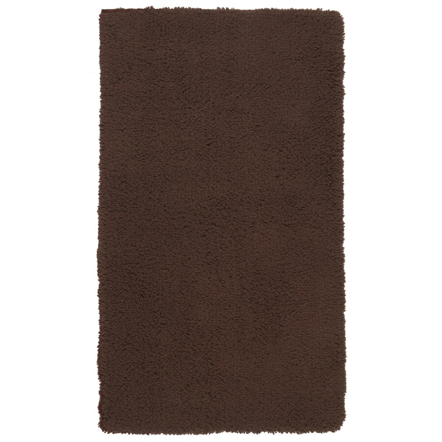 Shaw Living 13B70HJ002 7'6" x 5' Coffee Wooly Bully Area Rug