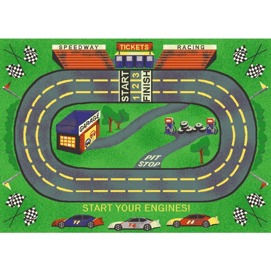 Shaw Living 18A80BY400 Speedway 3 X 4 (ft) Throw Rug