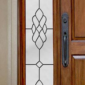 Window Film At Lowes Com Gila 36 In W X 78 L Translucent Mosaic Privacy Decorative Static