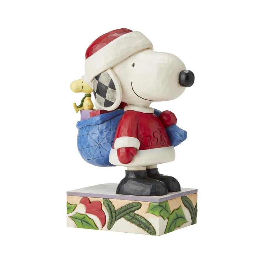 jim shore snoopy snowman